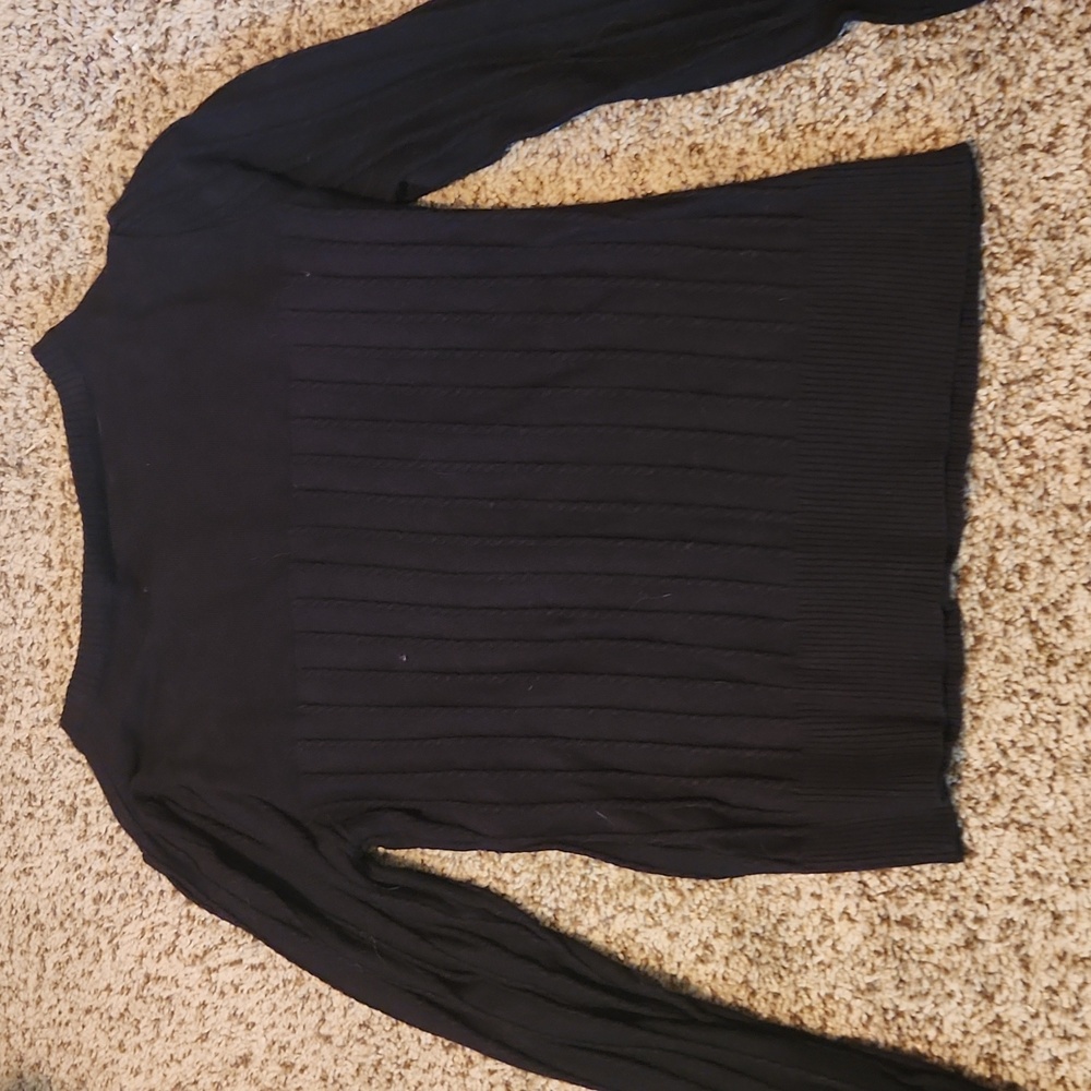 Collectif Black Cardigan with Flamingo Embroidery - Picture 3 of 3
